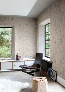 Tapet textil Calcutta Botanic - VISTA WISTERIA 113019