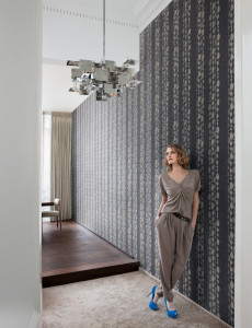 Tapet textil Calcutta Elektra - ELEKTRA SLATE 612025