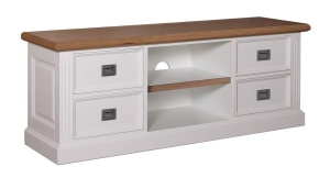 Comoda TV Harmony Oak cu 4 sertare, 160 cm