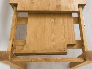 Masa extensibila Heritage din Lemn masiv 140/194 x 90 cm - Img 6
