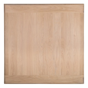 Masa patrata dining Harmony lemn masiv si furnir stejar 90 x 90 x 78 cm - Img 5