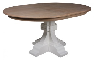 Masa rotunda extensibila Harmony model Berna 120/160 cm - Img 3