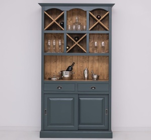 Bufet dining / bar Provance din lemn masiv 120 cm