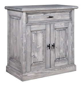 Bufet living Woodcraft cu 2 usi si 1 sertar lemn masiv