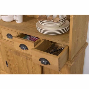 Bufet mobilier de Bar lemn masiv Provance 151 cm - Img 2