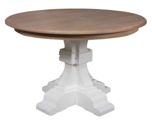 Masa rotunda extensibila Harmony model Berna 120/160 cm - Img 2