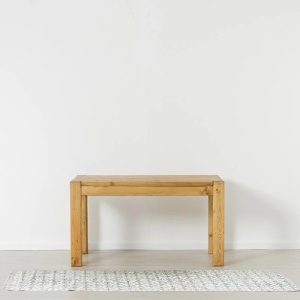 Masa Heritage din lemn masiv, nuanta naturala 160 x 90 x 78 cm - Img 2
