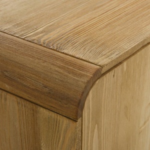 Corp ingust biblioteca Skandi din lemn masiv, 60 x 55 x 210 cm - Img 4