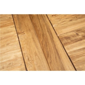 Masa extensibila Artisan 140/240 cm, alb + natur antichizat, lemn masiv tei - Img 5
