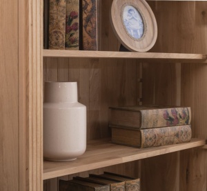 Set mobilier de birou Indiana din lemn masiv stejar - Img 7