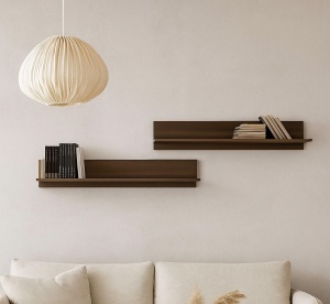 Set mobila living Espresso din lemn masiv tei, 5 piese - Img 5