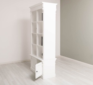 Biblioteca Provance tip perete despartitor lemn masiv, 90 x 53 x 220 cm - Img 5