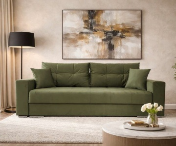 Canapea Frida extensibila cu lada depozitare, personalizabila 235 x 104 cm, vezi gama Frida