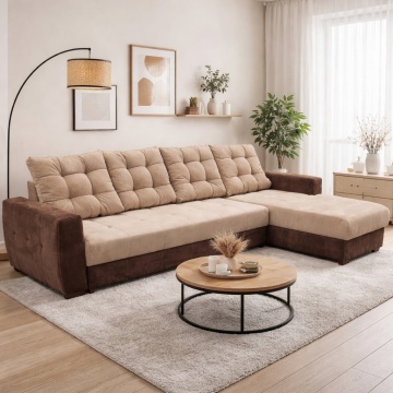 Coltar extensibil Lyon cu lada, personalizabil, 300 x 195 cm vezi gama Lyon