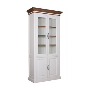 Corp Vitrina Harmony Oak 2 usi vitrina + 2 usi lemn masiv - Img 2