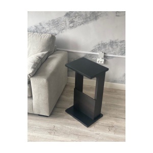 Masuta suport Salonic din lemn masiv tei, 40 x 30 x 70 cm - Img 2