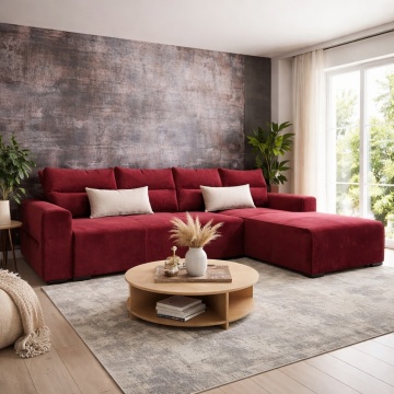 Coltar extensibil Urban cu lada, 305 x 195 cm, personalizabil, vezi Gama Urban