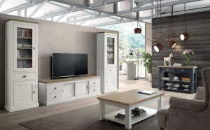 Corp Vitrina Harmony Cube cu 2 usi si 1 sertar - Img 3
