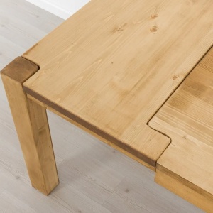 Masa extensibila Heritage din Lemn masiv 140/194 x 90 cm - Img 2