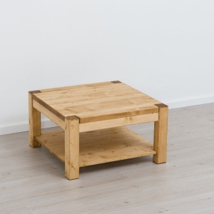 Masuta de living Heritage din Lemn masiv 80 x 80 x 45 cm