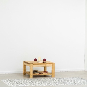 Masuta de living Heritage din Lemn masiv 80 x 80 x 45 cm - Img 2