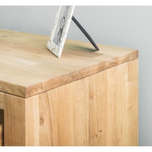 Set mobila living Indiana din lemn masiv de stejar, 3 piese mobilier - Img 5