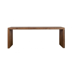 Bancuta Terrano din Lemn Masiv Stejar, 122 x 38 x 46 cm - Img 2