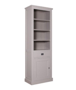 Biblioteca Cube Harmony din lemn masiv si mdf, 70 x 40 x 210 cm - Img 2