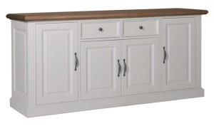 Bufet Harmony Oak cu 4 usi si 2 sertare