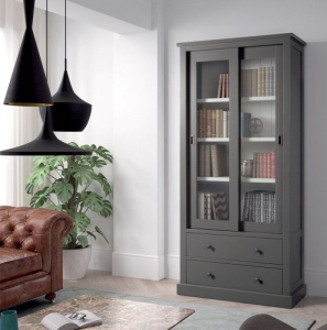 Corp Vitrina Harmony Cube cu 2 usi culisante si 2 sertare