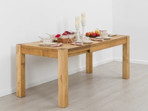Masa extensibila Heritage din Lemn masiv 140/194 x 90 cm