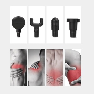 Aparat Pentru Masaj Profesional, Tip Pistol, Pentru Gat, Spate, Maini, Picioare, Anti Celulita, Motor Silentios, 3300 Rotatii / min - Img 2