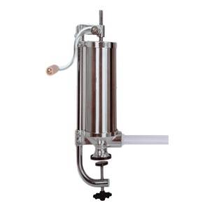 Aparat vertical de facut carnati, 4 kg, inox, 5 palnii incluse
