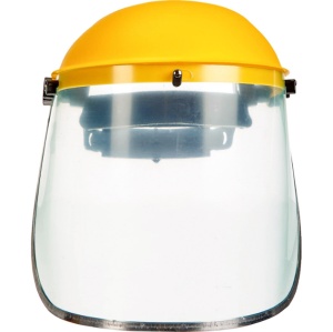 Casca protectie MOTOCOASA cu viziera plexiglas PLASTIC MX505 - Img 3
