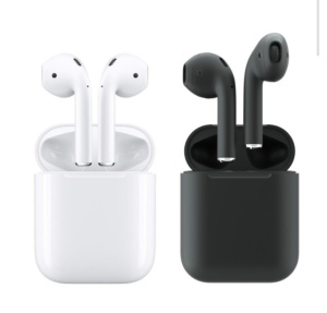 Casti Bluetooth Wireless PRO, compatibile iOS si Android, Carcasa cu incarcare wireless, încărcare 5V/1A