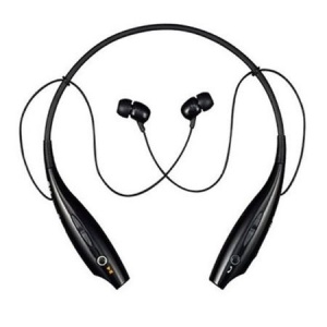 Casti Fitness Stereo Wireless tip Colier de Gat cu Bluetooth Microfon si Vibratii