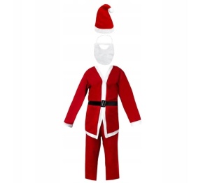 Costum de Mos Craciun pentru Copii model Baieti 2-12 ANI - Img 3