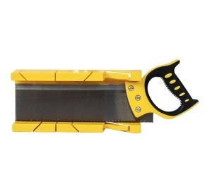 Dispozitiv de taiere in unghi la 45 si 90 grade, kit fierastrau otel si suport PVC - Img 2