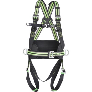 Echipament cu sistem de siguranta alpinist utilitar, ham, mijloc de legatura in Y cu absorbitor de energie