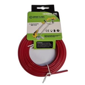 Fir motocoasa 2.4 mm, PATRAT, 12m, MX632