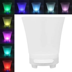 Frapiera gheata 7L cu iluminare LED si boxa wireless reincarcabila - Img 2