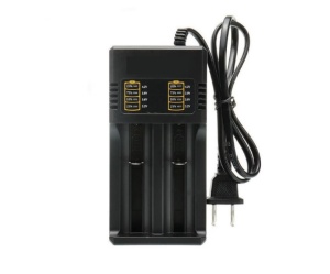 Incarcator Acumulatori 4.2V Li-Ion cu 2 Porturi la Priza 220V - Img 2