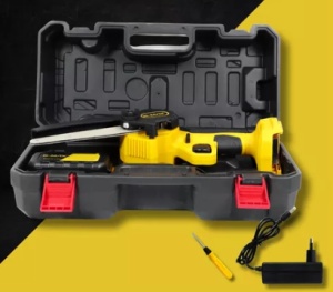 Mini fierăstrău electric cu 2 acumulatori 21V - Img 3