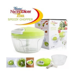 Mini tocator manual ergonomic pentru usturoi, ceapa, legume