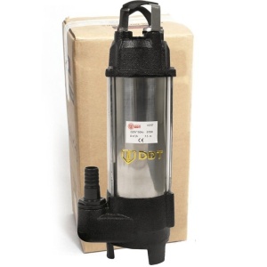 Pompa pentru apa murdara cu dublu tocator DDT, 370 W, inox, 1 tol, 6mc/h, 10 m refulare - Img 3