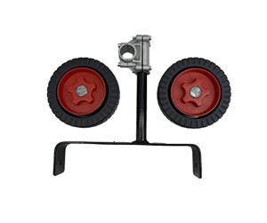 Roți de sprijin pentru motocositoare, reglabile, 28mm - Img 2
