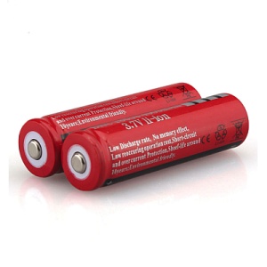 Set 2 Acumulatori Li-Ion 18650 4800mAh 3.7V terminal cu varf