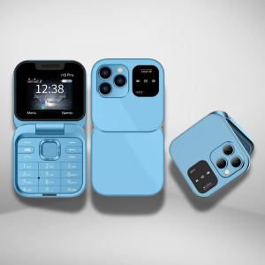 Telefon pliabil i16 Pro - compact, funcțional și elegant - Img 4