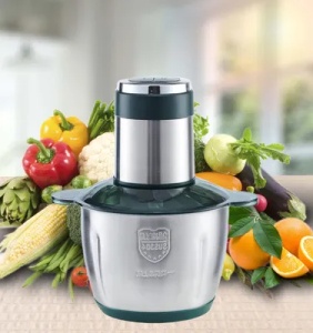 Tocator electric, 4 lame din otel inoxidabil de inalta calitate, 2L, recipient din Inox - Img 2
