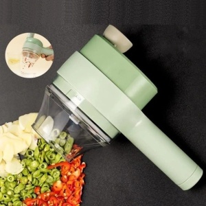 TOCATOR SI MARUNTITOR ELECTRIC PENTRU ALIMENTE SI LEGUME 4 IN 1 - Img 2
